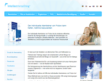 Tablet Screenshot of de.intellectbreathing.com